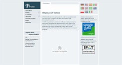 Desktop Screenshot of 3ptechnik.pl