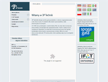 Tablet Screenshot of 3ptechnik.pl